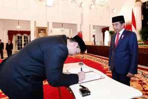 Presiden Jokowi Lantik Dito Ariotedjo Sebagai Menpora