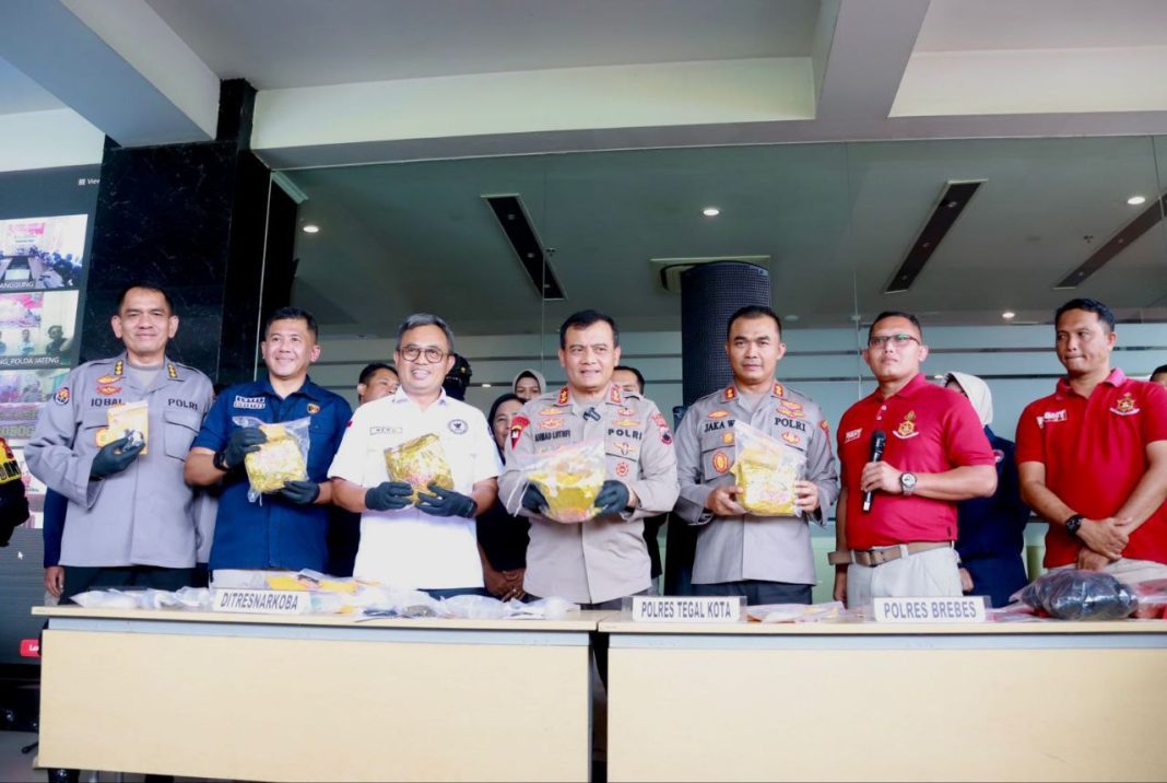 Amankan 5 Kilogram Sabu dan 287 Tersangka, Polda Jateng-BNNP Komitmen Miskinkan Bandar Narkoba