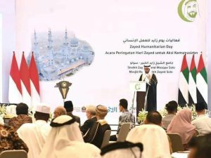 Presiden Jokowi Hadiri Zayed Humanitarian Day di Surakarta