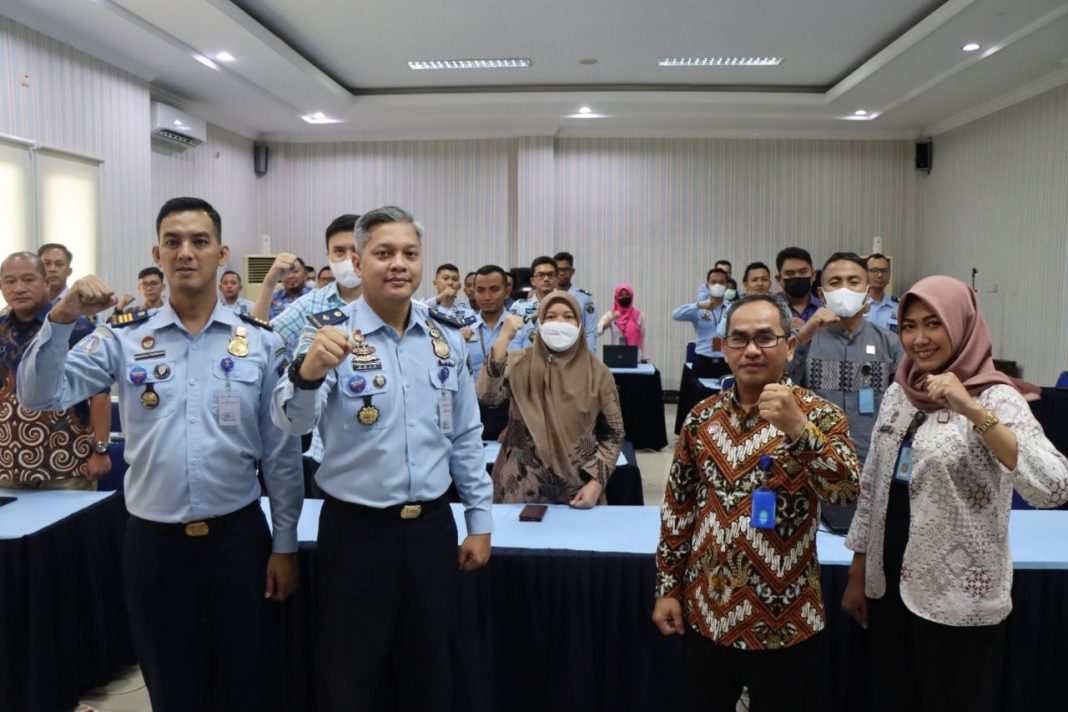 Pembinaan Penyelesaian Kerugian Negara oleh Biro Keuangan Setjen Kemenkumham RI di Kantor Imigrasi Cilacap