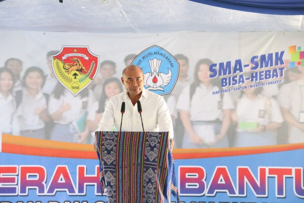 Gubernur NTT : Sekolah adalah Lembaga untuk membangun manusia