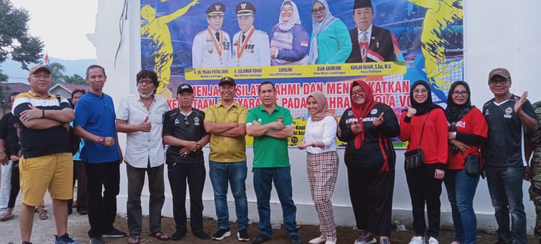 Walikota Lubuk Linggau Buka Open Turnamen Bola Voli Mabes Cup 2