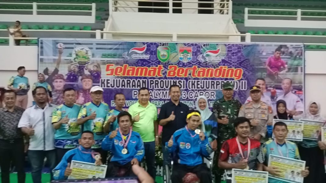 Kontingen Kota Lubuklinggau Raih Juara Umum Kejurprov II Paralympic
