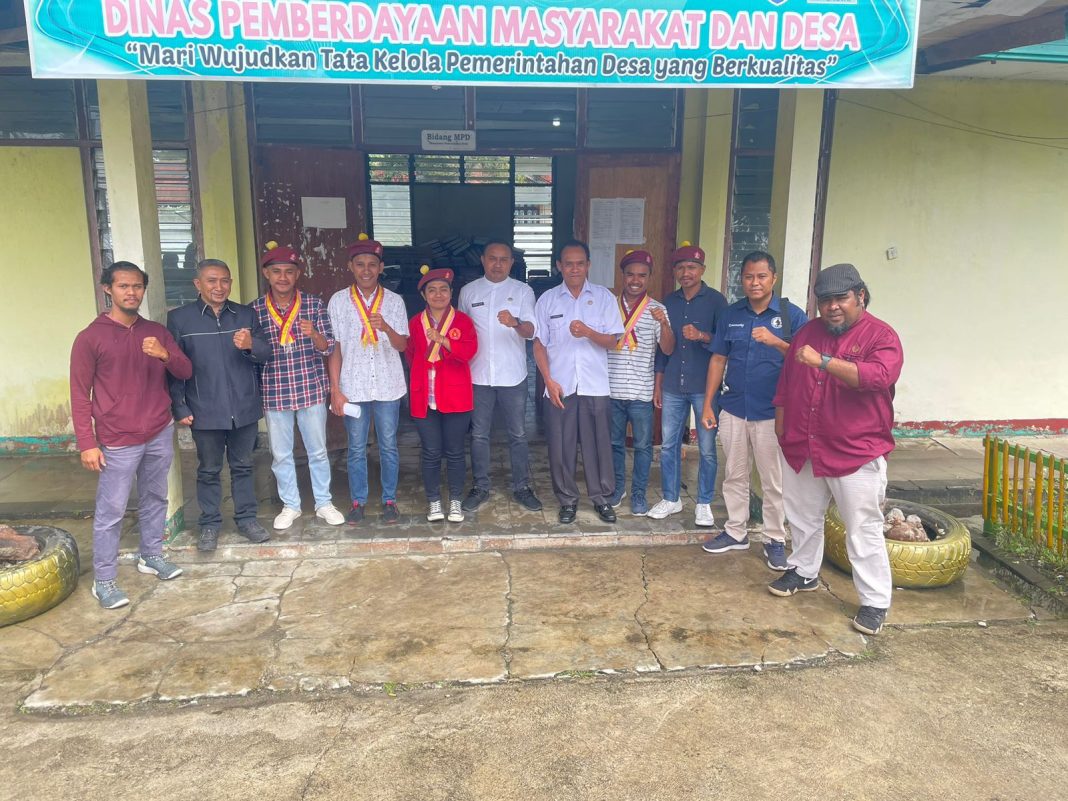 17 Desa Adukan Keberatan Hasil Pilkades, PMKRI Kefa Datangi Dinas PMD