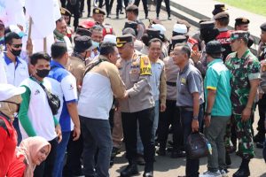 May Day Berlangsung Damai, Kapolresta Cilacap Apresiasi Aksi Buruh