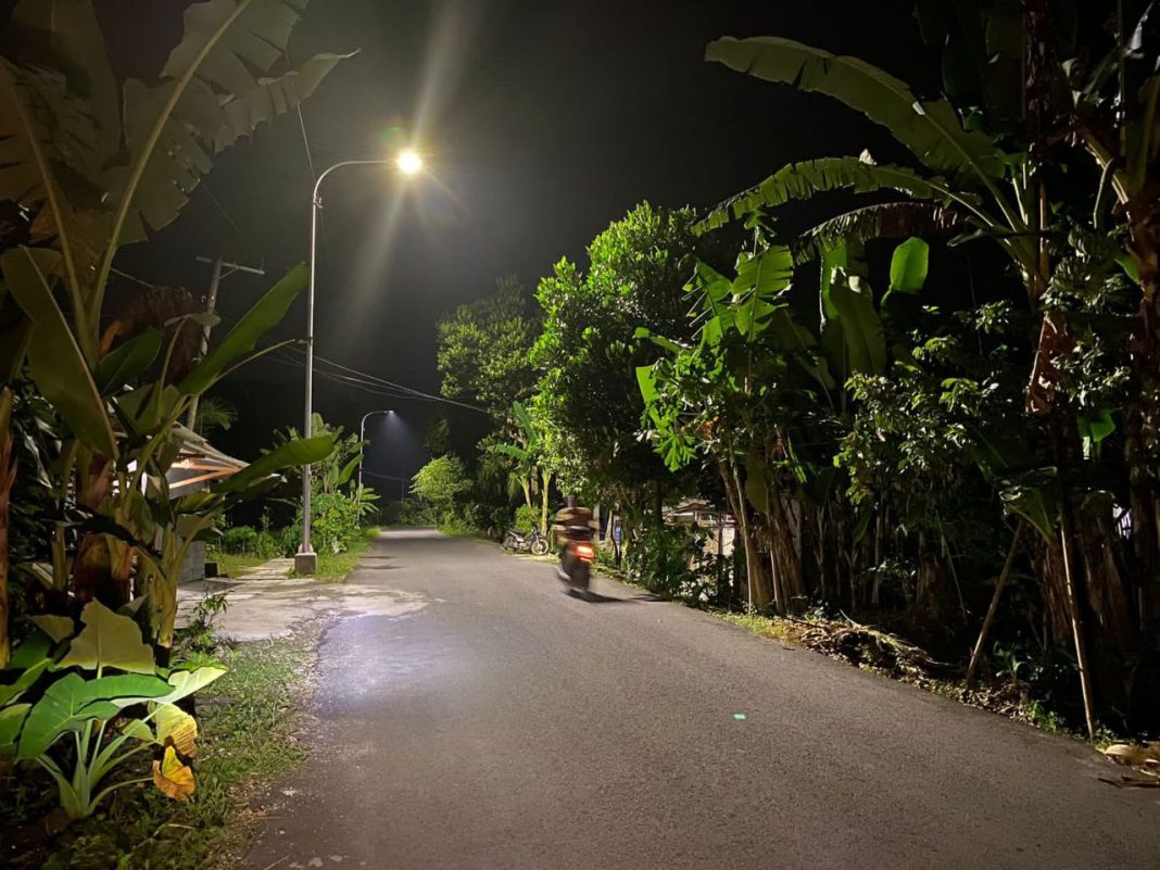 Jalan Poros Desa Diterangi PJU, Warga Bojonegoro Kini Aman dan Nyaman saat Melintas