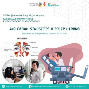Pemkab Bojonegoro Ajak Masyarakat Cegah Sinusitis dan Polip Hidung