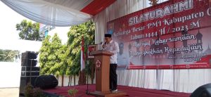 Silaturahmi, PMI Cilacap Diapresiasi PMI Pusat Lampaui Target Vaksin 16.000 Orang