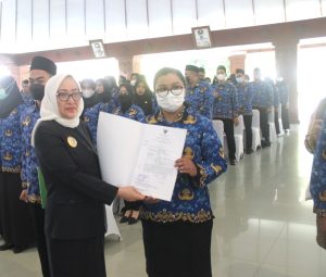 Ambil Sumpah PNS Baru, Bupati Bojonegoro: Bangun Loyalitas dan Integritas terhadap Negara