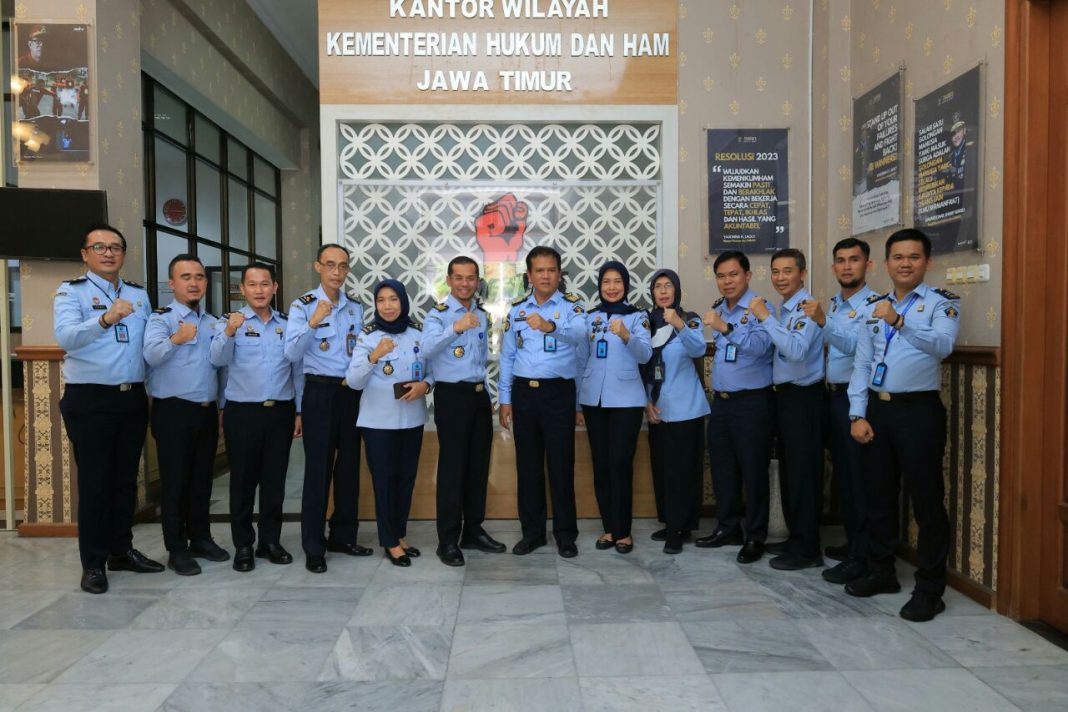 Jajaran Divisi Pemasyarakatan Kanwil Sumsel Adopsi Inovasi Kanwil Jatim