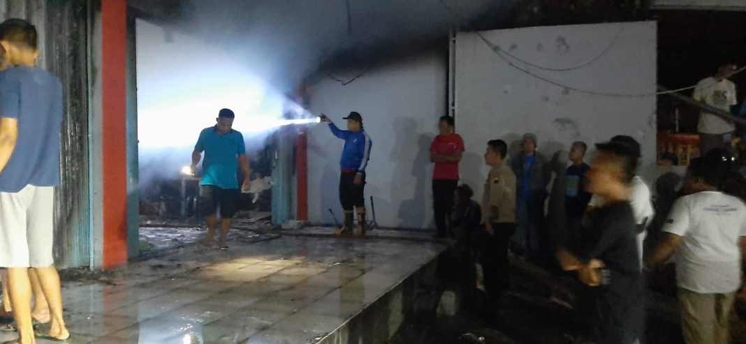Warung Makan Cepat Saji di Cilacap Terbakar, Ini Respon Cepat Polisi