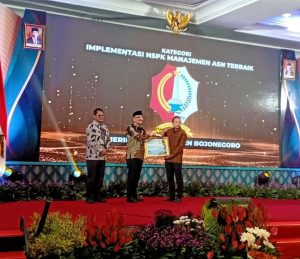 Pemkab Bojonegoro Raih Penghargaan BKN Award 2023