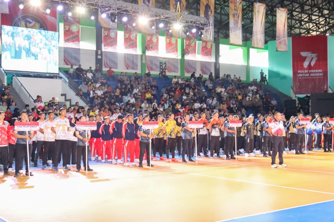 Pangdam XII/Tpr Bersama Forkopimda Hadiri Pembukaan Kapolda Kalbar Cup 2023