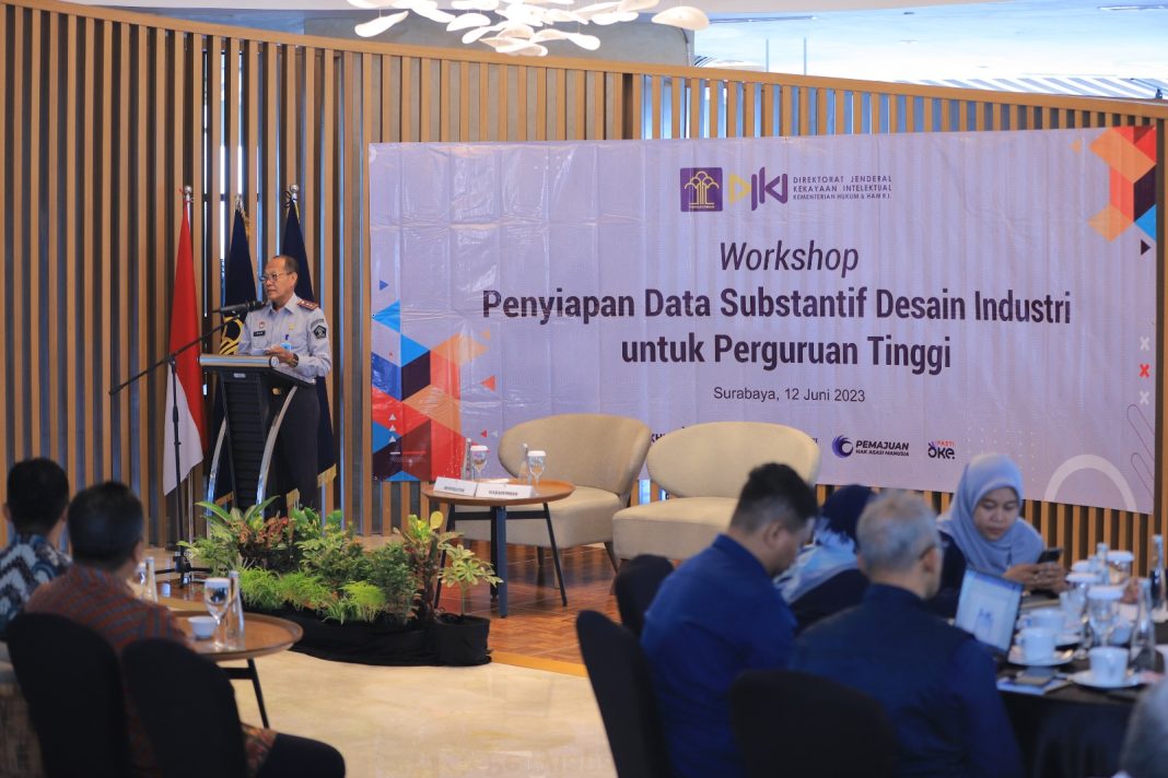 Dampingi Civitas Academica Persiapkan Data Substantif Desain Industri