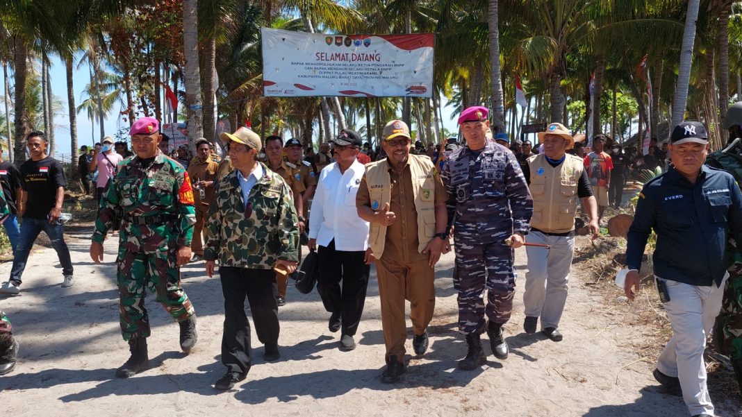 Kunjungan Kerja Menkopolhukam Dan Mendagri Ri Di Pulau Metimiarang.