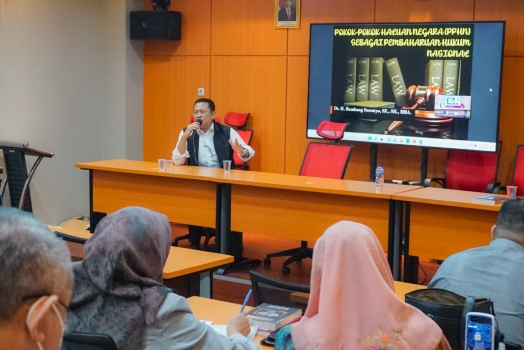 Berikan Kuliah di Pascasarjana Program S3 Universitas Borobudur, Ketua MPR RI Bamsoet Paparkan Pentingnya Pembaharuan Hukum Nasional