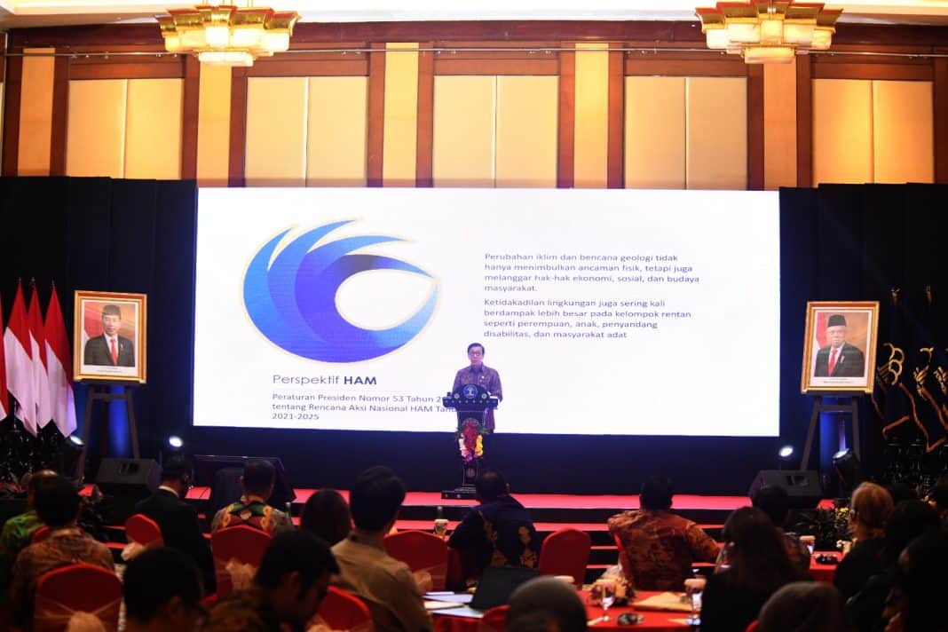 Menkumham: Perubahan Iklim Tak Hanya Timbulkan Ancaman Fisik tapi Juga Ancam HAM