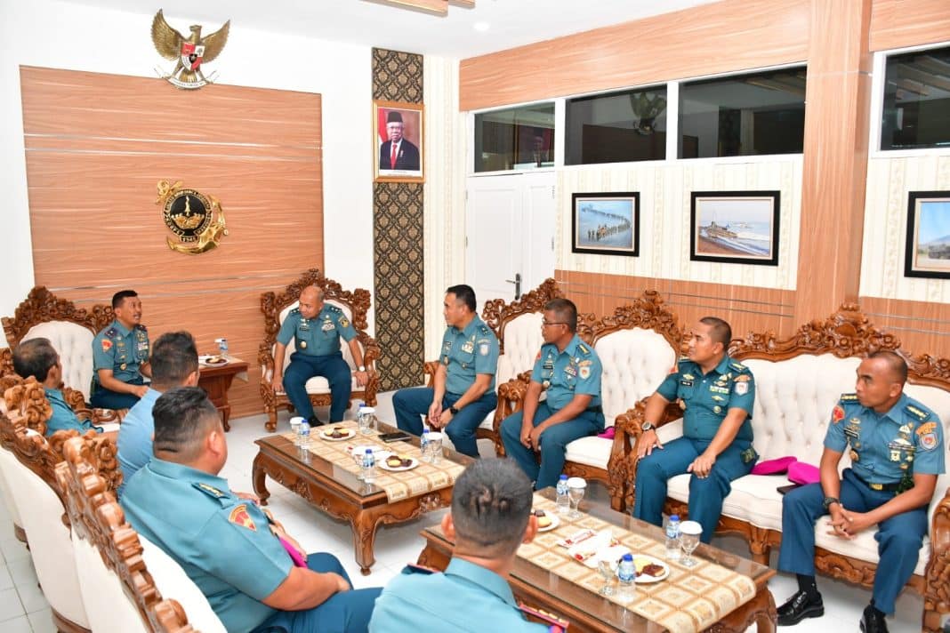Komandan Pasmar 3 Terima Kunjungan Inspektorat Jenderal Angkatan Laut