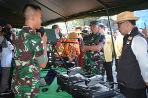 Optimalisasi Pemberdayaan Wilayah dan Kesiapan Satuan, Kodam III/Slw Gelar Display Sarana Prasarana 