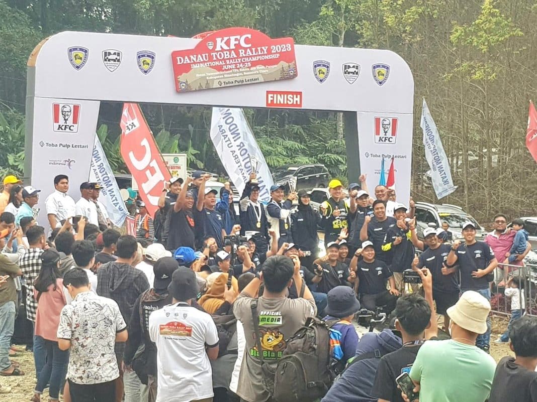 Ketua Umum IMI Bamsoet Apresiasi Kesuksesan Kejuaraan Nasional KFC Danau Toba Rally 2023