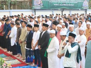 Polres Metro Jakarta Barat Melaksanakan Shalat Idul Adha