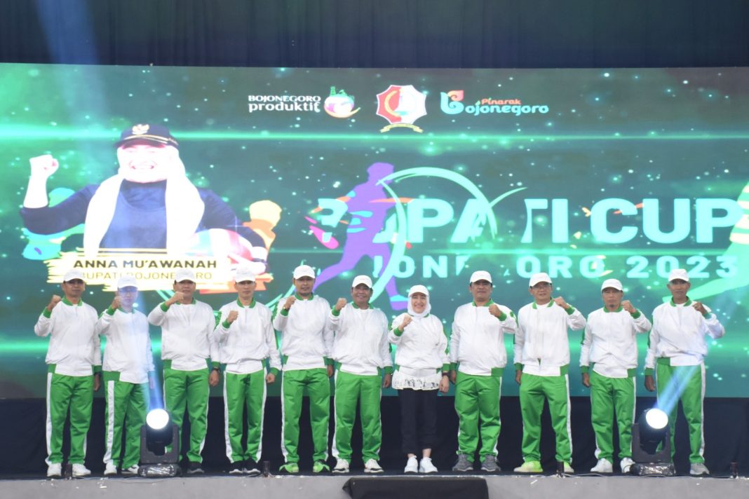 Pemkab Launching Bupati Cup Bojonegoro 2023, Wadah Peningkatan Prestasi Atlet Muda