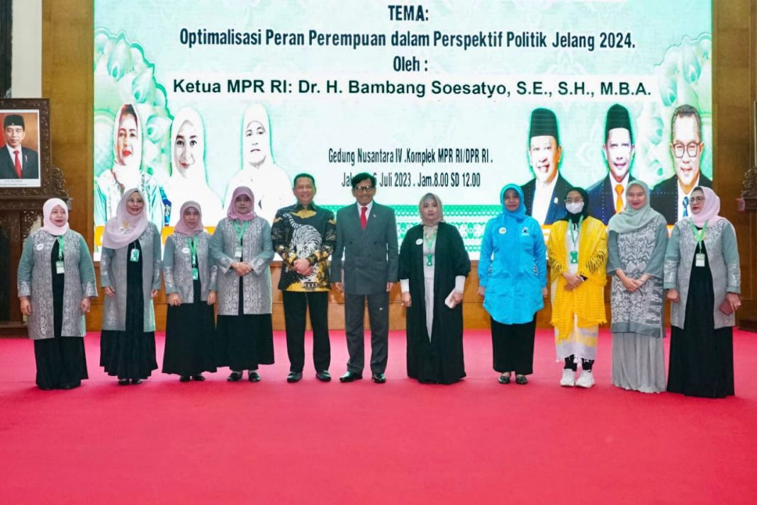 Resmikan Sekolah Politik Perempuan ICMI, Ketua MPR RI Bamsoet Dorong Peran Perempuan di Panggung Politik Nasional