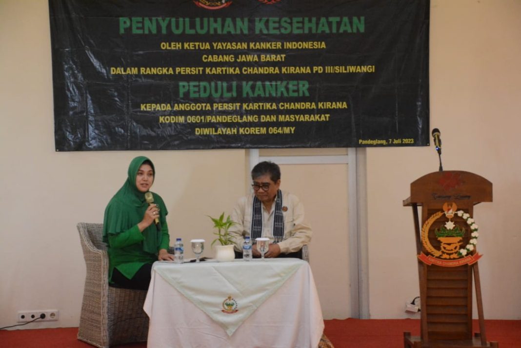 Persit Kartika Chandra Kirana Daerah III/Siliwangi Peduli Kanker