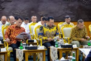 Rapat Konsultasi Pimpinan MPR RI dengan Pimpinan DPD RI Wacanakan Laporan Kinerja Disampaikan Langsung Pimpinan Lembaga Negara Dalam Sidang Tahunan MPR