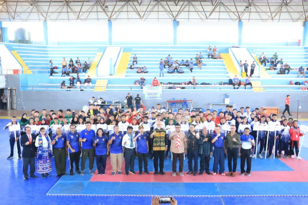 Wagub Nae Soi Buka Kejurnas Karate Antar PPLP, PPLPD dan SKO Tahun 2023