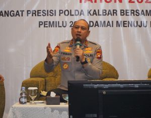 Kapolda Kalbar Gelar Silaturahmi Kamtibmas Bersama Awak Media Jelang Pemilu 2024
