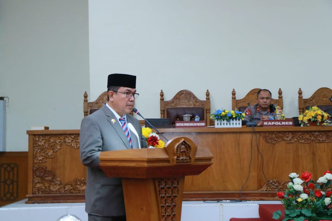 Rancangan Qanun Laporan Pertanggungjawaban Pelaksanaan APBK Aceh Barat 2022 Disetujui Oleh DPRK