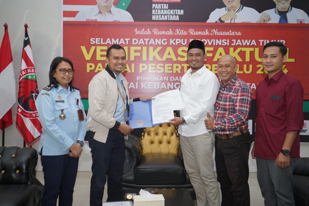 Kemenkumham Jatim Gelar Verifikasi Parpol