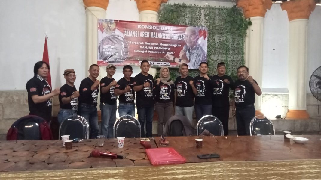 Gelar Konsolidasi, Aliansi Arek Malang for Ganjar Siapkan Strategi untuk Pemenangan Ganjar 2024