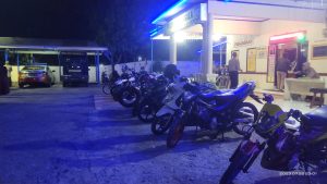 Cipta Kondisi Malam Minggu, Polisi Amankan Puluhan Sepeda Motor Knalpot Brong Di Mapolsek Manggala