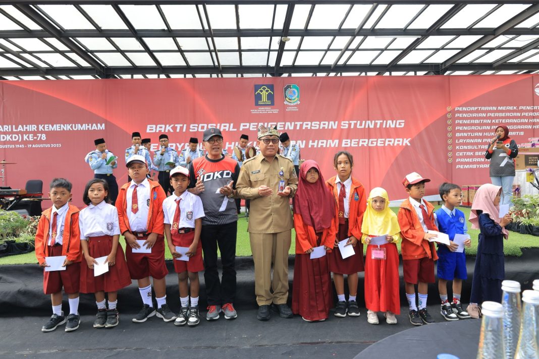 Meriahkan Peringatan Hari Lahir, Kemenkumham Jatim Sapa Masyarakat Banyuwangi