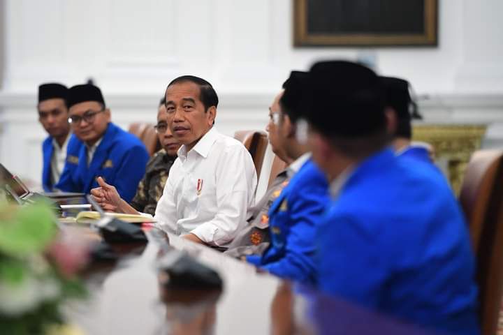 WhatsApp Image 2023-07-25 at 17.11.57 Presiden Jokowi Terima PB PMII di Istana Merdeka