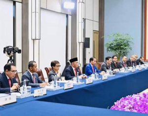 Presiden Joko Widodo Lakukan Pertemuan Bilateral Dengan Presiden Xi Jinping