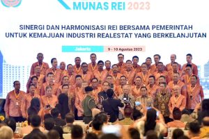 Buka Munas REI XVII, Presiden Jokowi Minta REI Bantu Rakyat Kecil Miliki Hunian Layak
