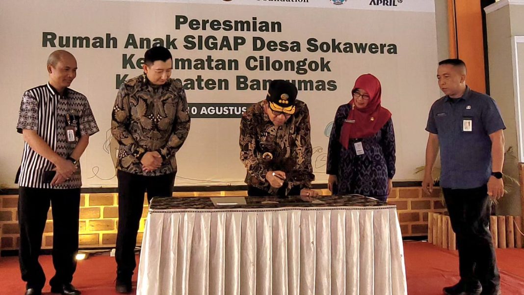 Bupati Banyumas Resmikan Rumah Anak SIGAP, Pusat Pengasuhan untuk Cegah Stunting