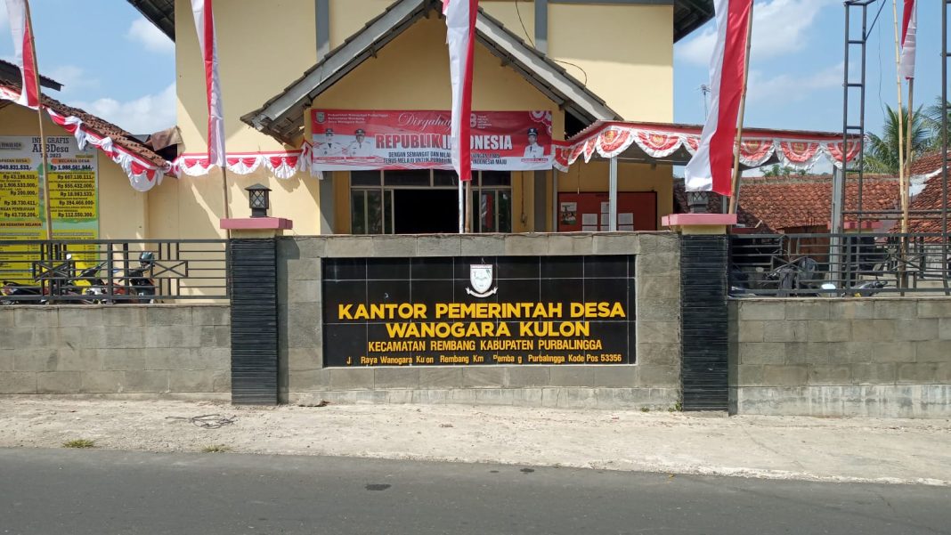 Kades Wanogara Kulon, Rembang, Purbalingga Diduga Monopoli Proyek Desanya