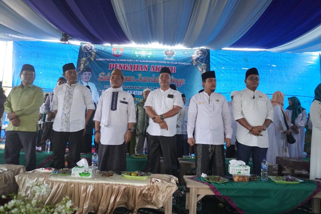 Di Pengajian Megang Sakti, Dian Prasetio Berikan Bantuan Pengusaha Nahdliyin