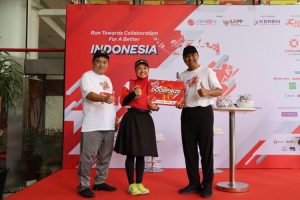 Meriahkan HUT RI ke-78, LKPP dan AKEN Gelar Lomba Fun Run