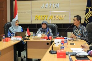 Kemenkumham Jatim Sampaikan Kiat-Kiat Meraih Predikat WBBM Kepada PPSDM KEBTKE Kementerian ESDM