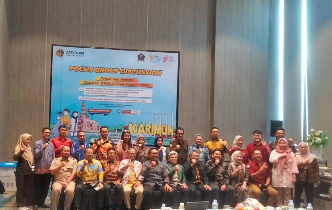 Kemendagri Ikut Kegiatan GTRA Summit Road to Karimun 2023