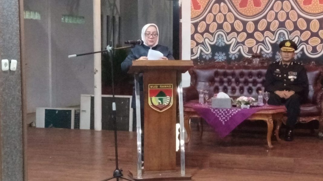 Resepsi Kenegaraan HUT RI, Bupati Mura Apresiasi Paskibra Merah Putih