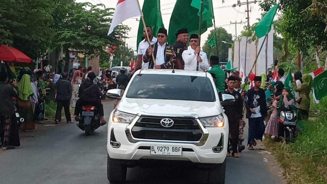 Dian Prasetio, SH Adakan Kirab Merah Putih Sepanjang 1000 Meter Ditanah Kelahirannya Musirawas