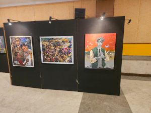 Meriahkan HUT ke-78 RI, Lemdiklat Polri Gelar Lomba Lukis