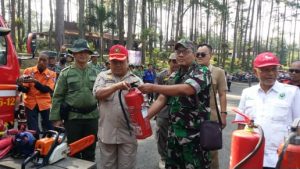 Antisipasi Dampak El Nino, Kecamatan Paguyangan Laksanakan Apel Gelar Pasukan