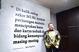 Ketua MPR RI Bamsoet Apresiasi Eksistensi Galeri MURI Jaya Suprana